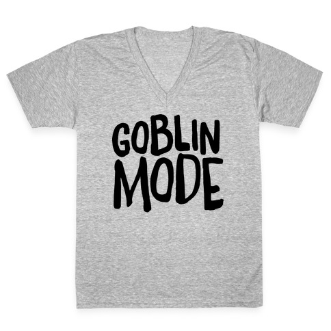 Goblin Mode V-Neck Tee Shirt