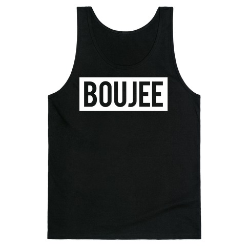 Boujee White (Bad and Boujee Pair) Tank Top