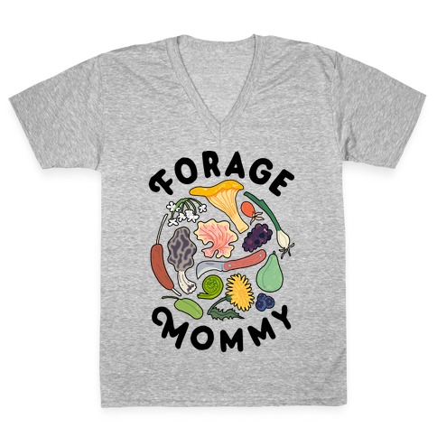 Forage Mommy V-Neck Tee Shirt