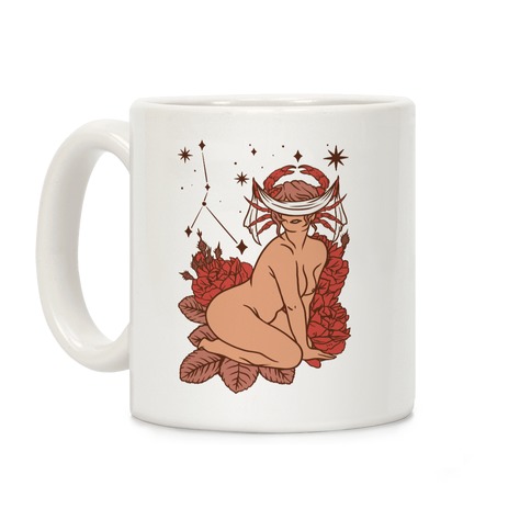 Zodiac Pinup Cancer Coffee Mug