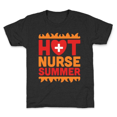 Hot Nurse Summer Parody Kids T-Shirt