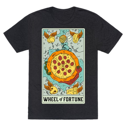 Wheel Of Fortune Pizza T-Shirt