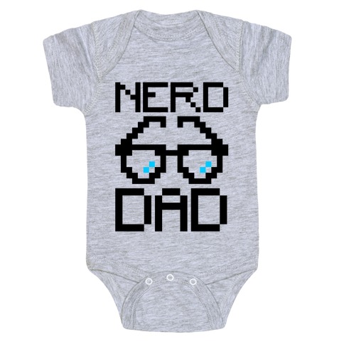 Nerd Dad  Baby One-Piece