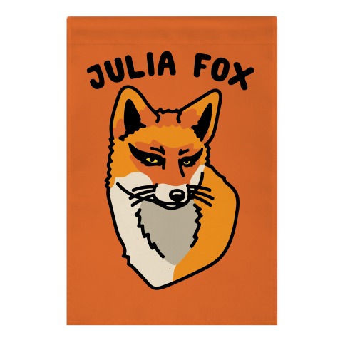 Julia Fox Parody Garden Flag