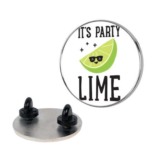 It's Party Lime Pin