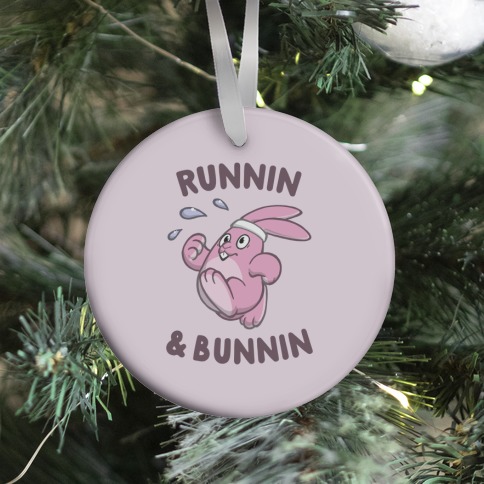 Runnin' And Bunnin' Ornament
