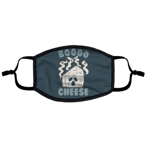 Boooo Cheese Flat Face Mask