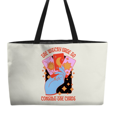 The Witchy Urge To Consult The Cards Weekender Tote