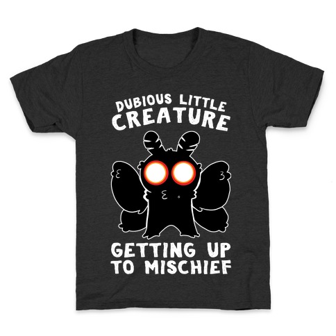 Dubious Little Creature Mothman Kids T-Shirt