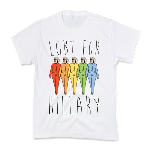 LGBT For Hillary Kids T-Shirt