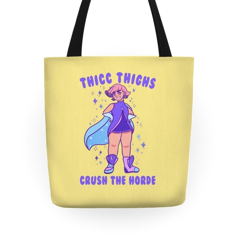 Thicc Thighs Crush The Horde Tote