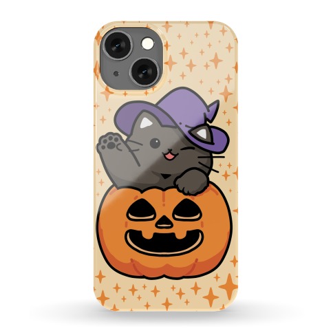 Cute Halloween Cat Phone Case