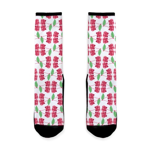 Cherry Kitties Sock