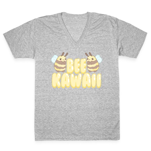 Bee Kawaii V-Neck Tee Shirt