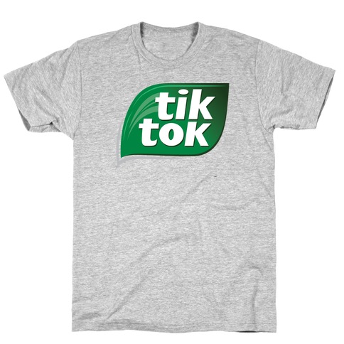 TikTok Tic Tac Parody Logo T-Shirt