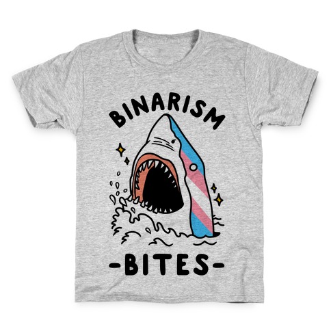 Binarism Bites Transgender Kids T-Shirt