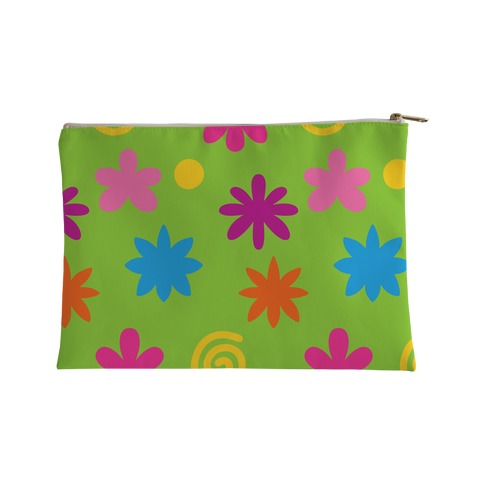 2000's Funky Flower Pattern Accessory Bag