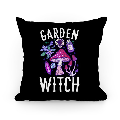 Garden Witch Pillow