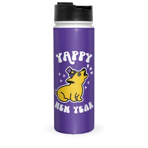 Yappy New Year Travel Mug