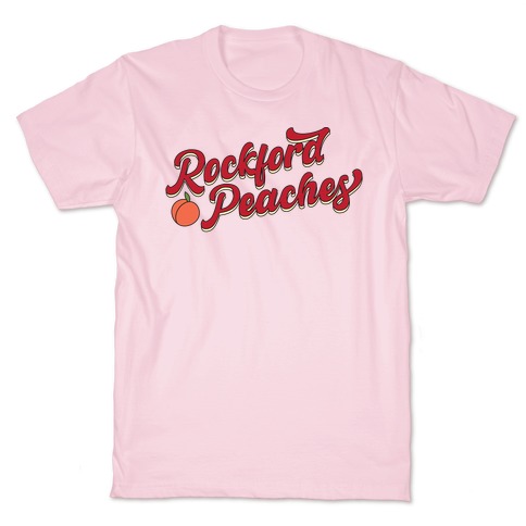 Rockford Peaches Script T-Shirt