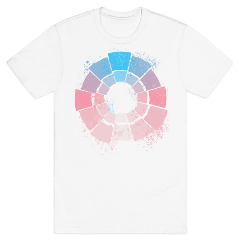 Trans Pride Color Wheel T-Shirt