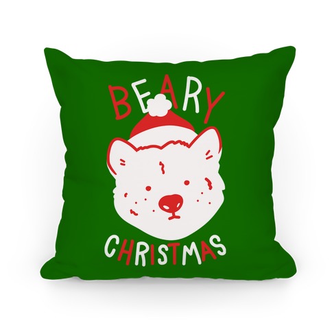 Beary Christmas Pillow