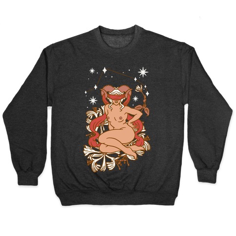 Zodiac Pinup Aries Pullover