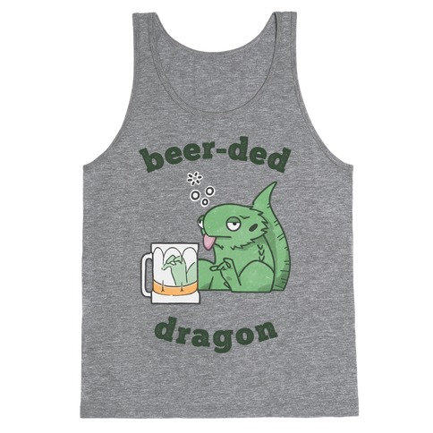 Beer-ded Dragon Tank Top