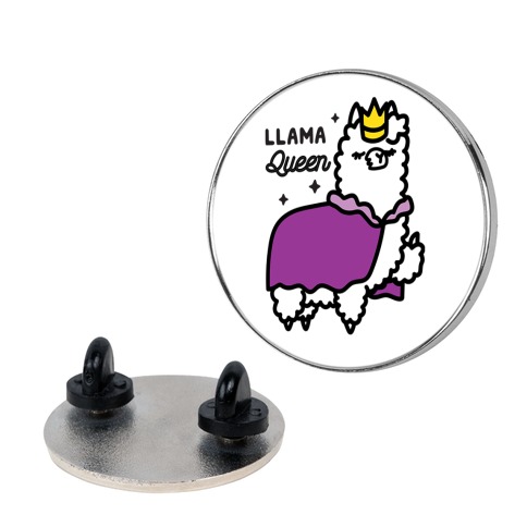 Llama Queen Pin