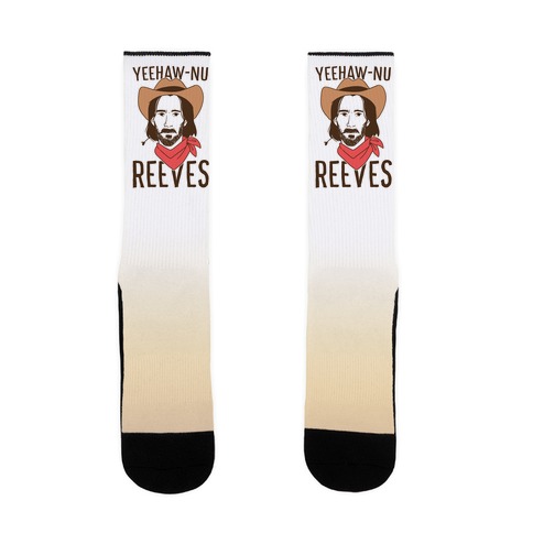 Yeehaw-nu Reeves Sock