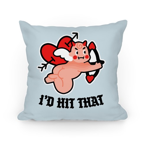 I'd Hit That (Devil Cupid) Pillow