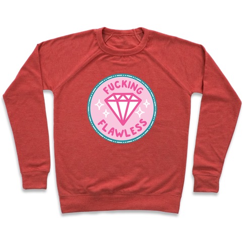 F***ing Flawless Pop Culture Merit Badge Pullover