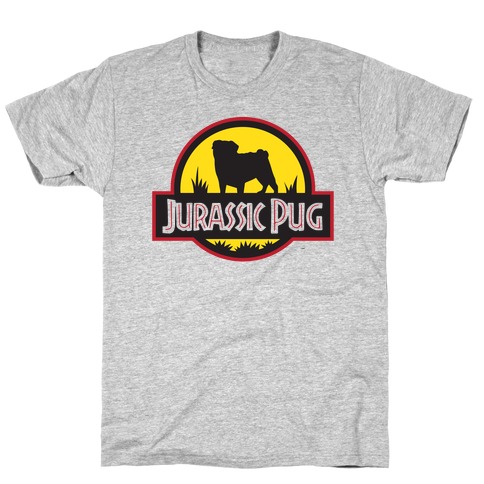 jurassic pug t shirt