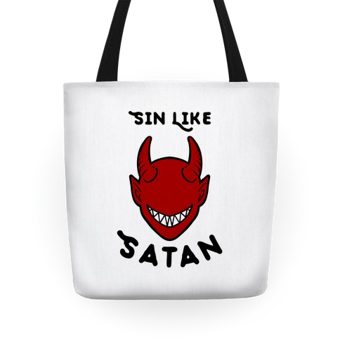 Sin Like Satan Tote