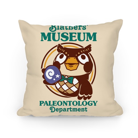 Blathers' Museum Paleontology Department Pillow