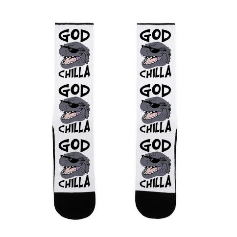 Godchilla Sock