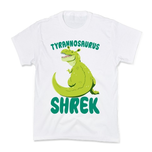 Tyrannosaurus Shrek Kids T-Shirt
