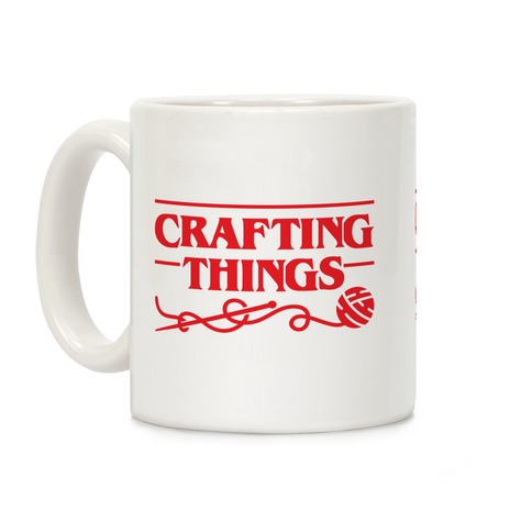Crafting Things Parody Coffee Mug