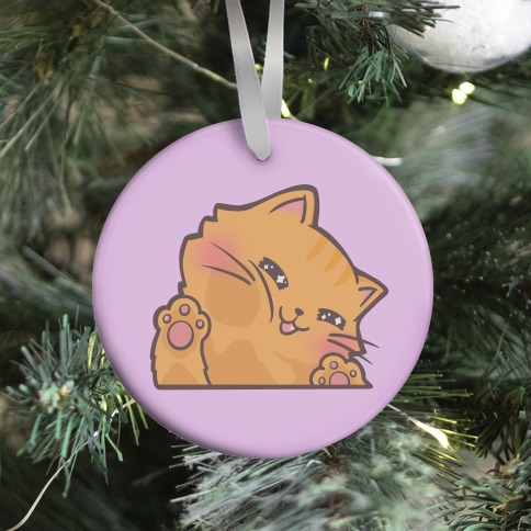 Kawaii Squish Cat Ornament