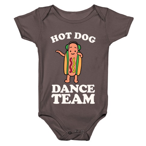 Hot Dog Dance Team Baby One-Piece