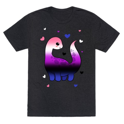 Genderfluid-Dino T-Shirt