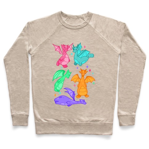 Colorful Dragons Pullover