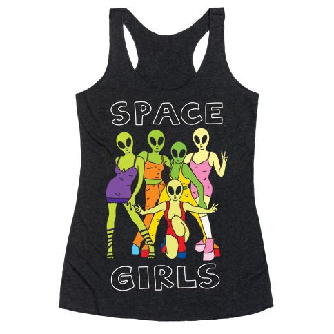 Space Girls Racerback Tank Top