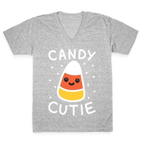 Candy Cutie Candy Corn V-Neck Tee Shirt