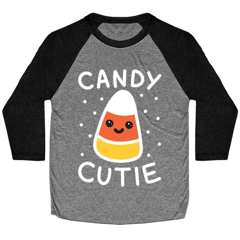 Candy Cutie Candy Corn Baseball Tee