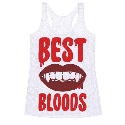 Best Bloods Pairs Shirt Racerback Tank Top