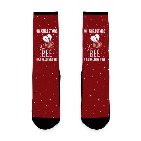 Oh, Christmas Bee Sock