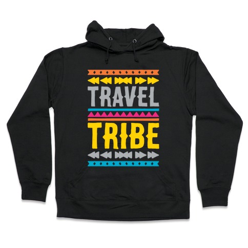 Travel Tribe White Print Hooded Sweatshirt