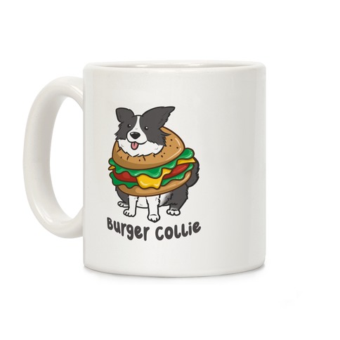 Burger Collie Coffee Mug