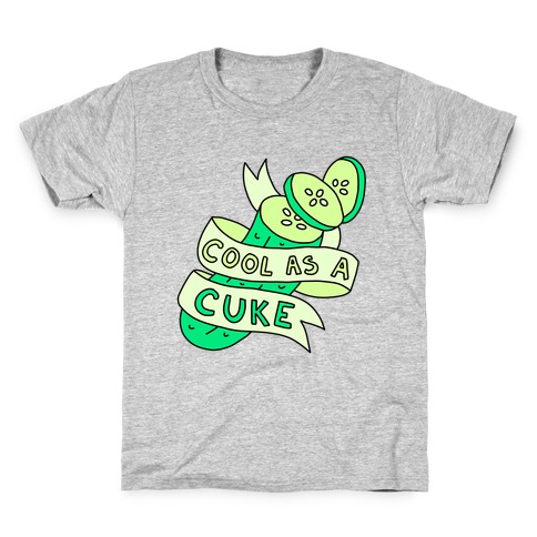 Cool As A Cuke Kids T-Shirt